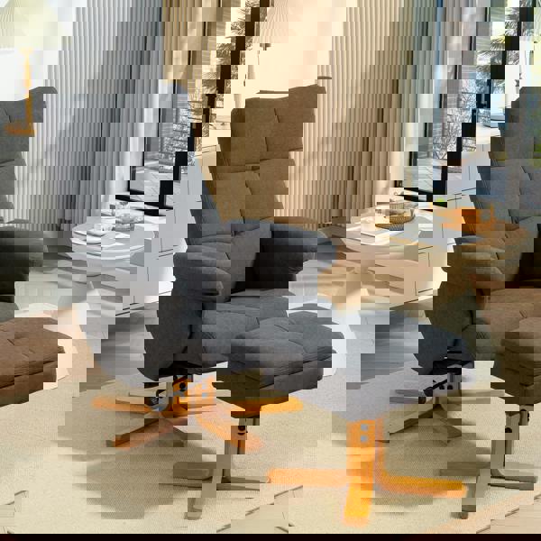 Recliner with Ottoman