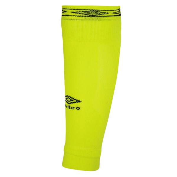 Umbro Mens Diamond Leg Sleeves - Safety Yellow/Carbon - 