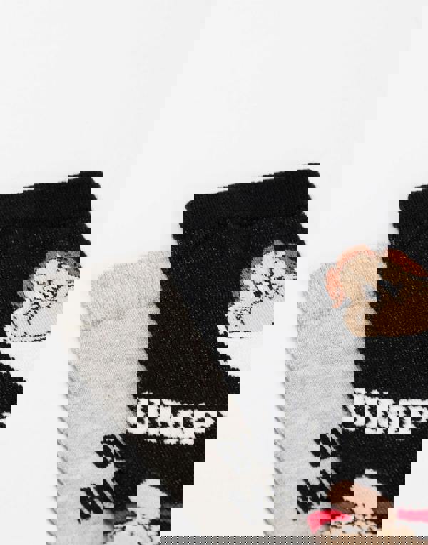 Disney Mens Multicoloured Grumpy Calf Socks Set of 5