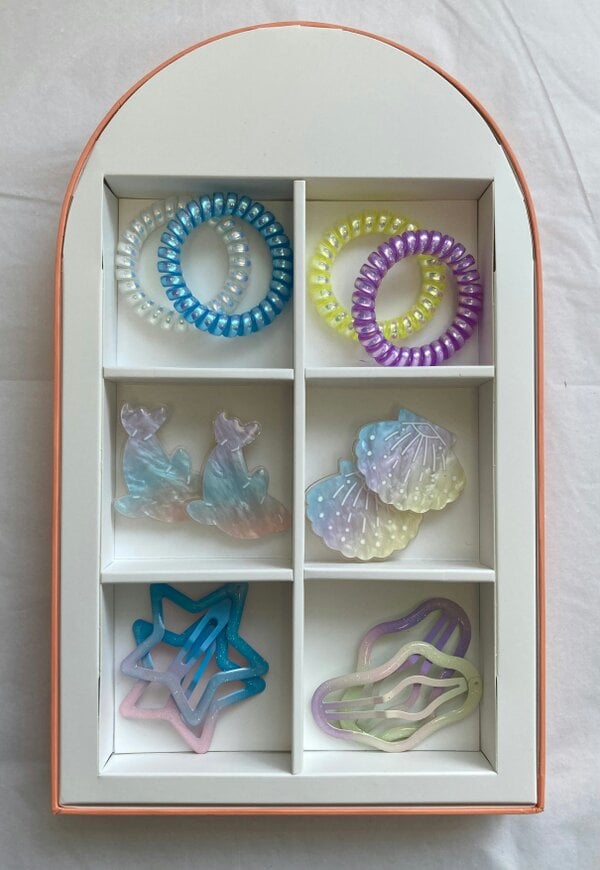 Gold Trip Under The Sea Hair Accessories Set - Blue