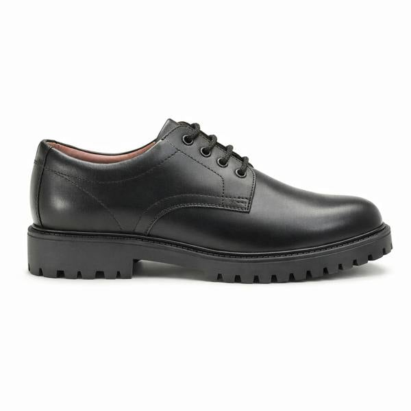 STB ALEX Uniform Work Shoes in  Black