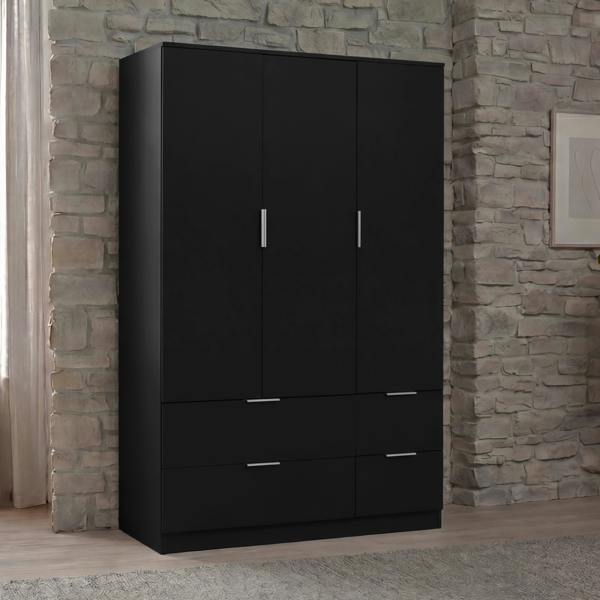 Vida Designs Trega 3 Door 4 Drawer Wardrobe