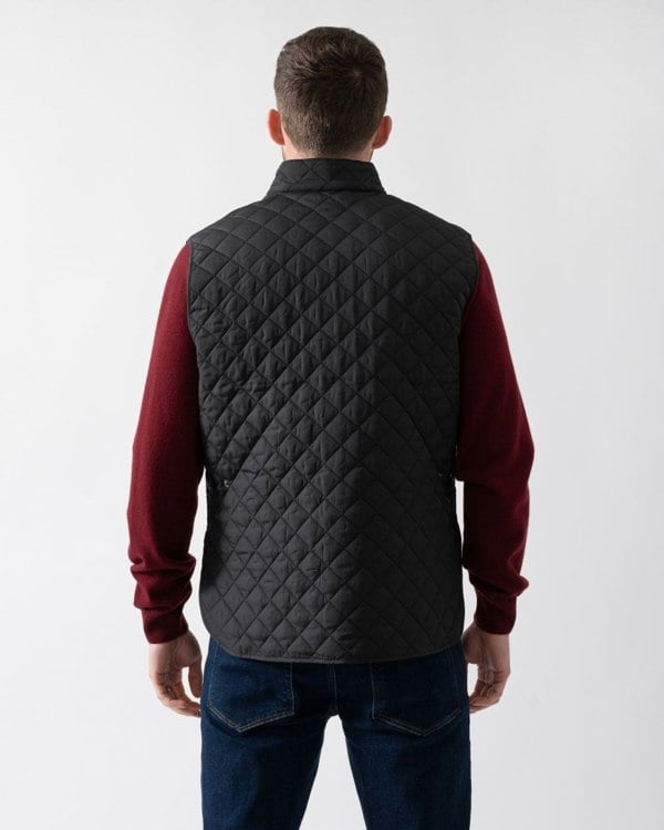 Belstaff Mens Icon Gilet - Black