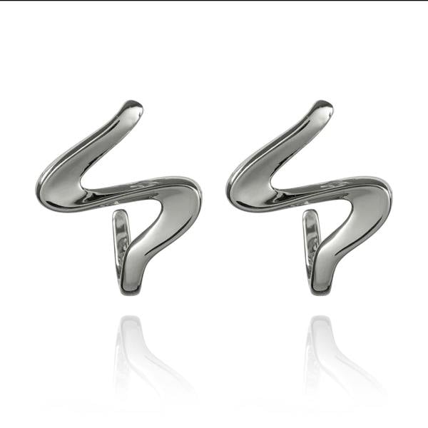 S Shaped Unusual Statement Earrings for Women - namana.london