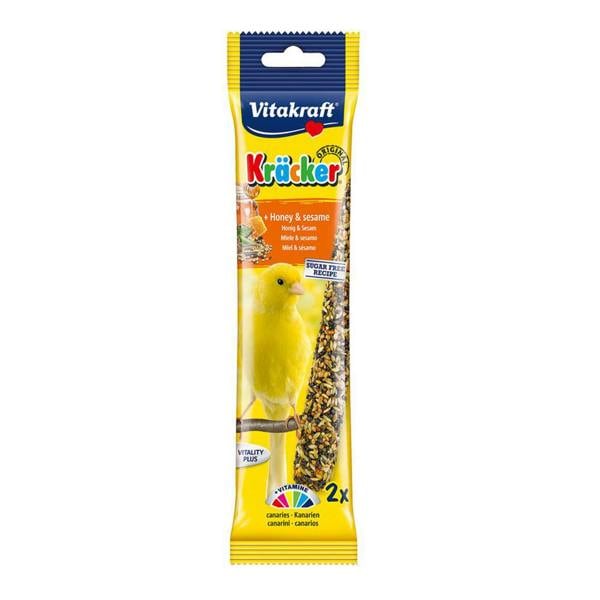 Vitakraft Budgie Honey & Sesame Sticks (2 Packs)