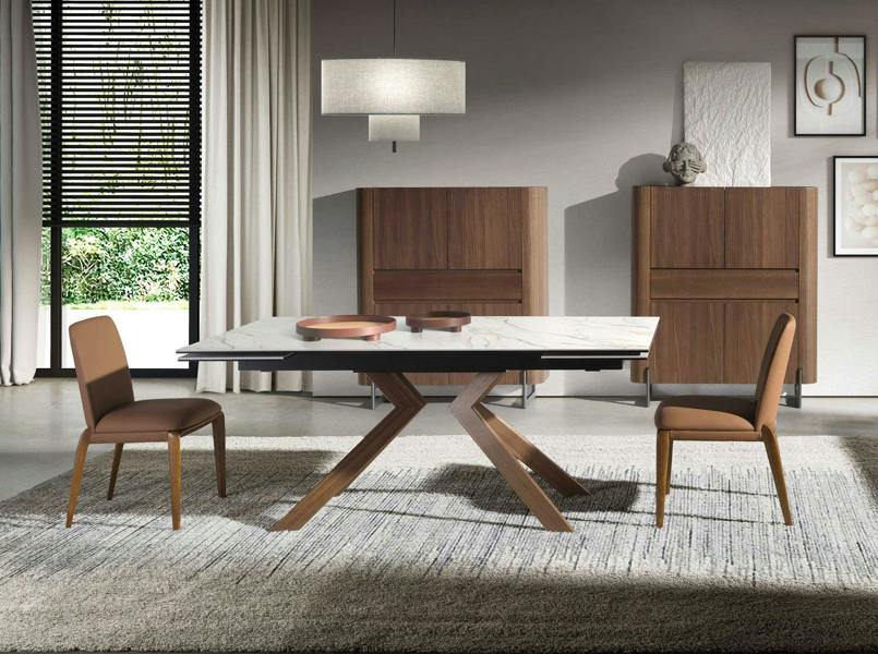 Angel Cerdá Brown Leatherette Chair 4135