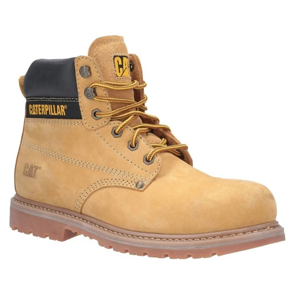 Caterpillar Powerplant GYW Safety Mens Boots - Honey