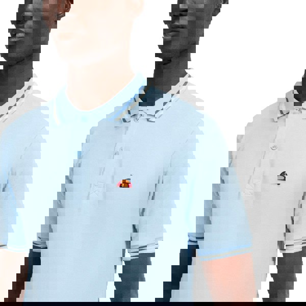 Ellesse Rooks Polo Shirt Light Blue