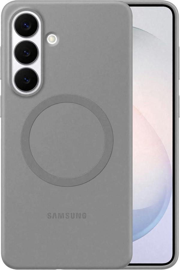 Samsung Galaxy S26 Plus 6.7" Silicone Magnet Case Grey - EF-ES947CJEGWW