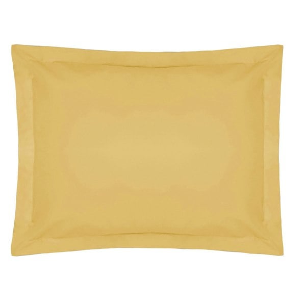 Belledorm Easycare Percale Oxford Pillowcase - Saffron