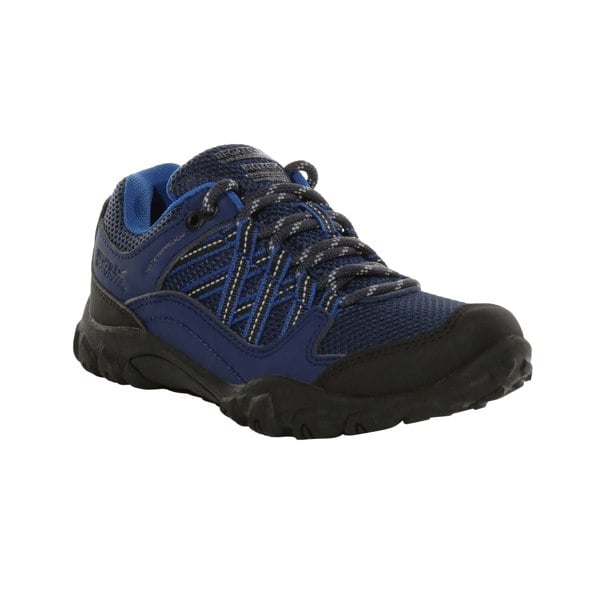 Regatta Kids Edgepoint Waterproof Walking Shoes - Admiral Blue/Black