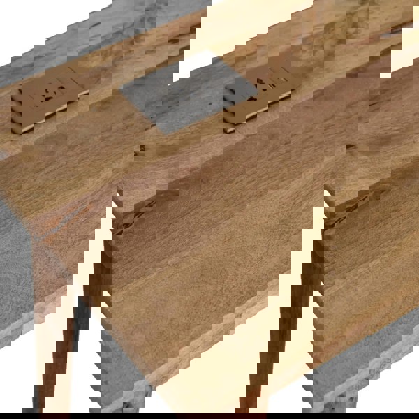 Artisan Furniture Solid Wood 2 Drawer Cable Writing Desk