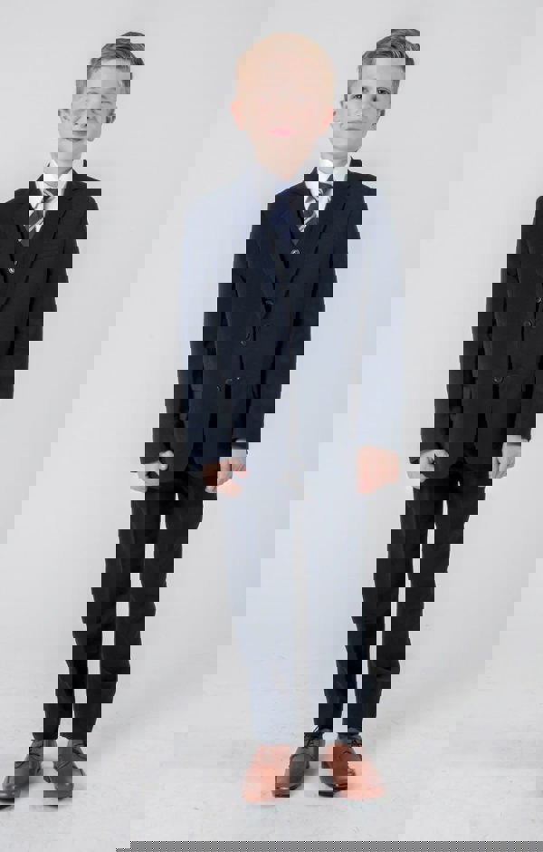 Vivaki Ronnie - Navy Blue 5 Piece Suit