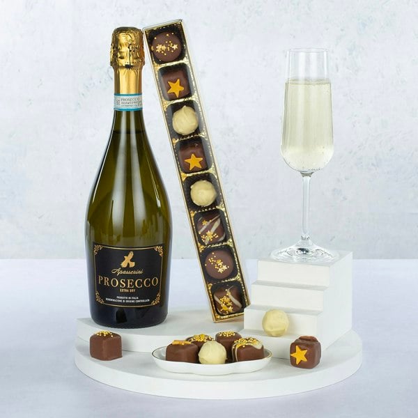 Prosecco and Chocolates gift