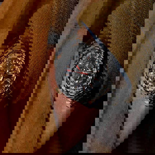 Sekonda Mens Maverick Black Pilot Watch 30036