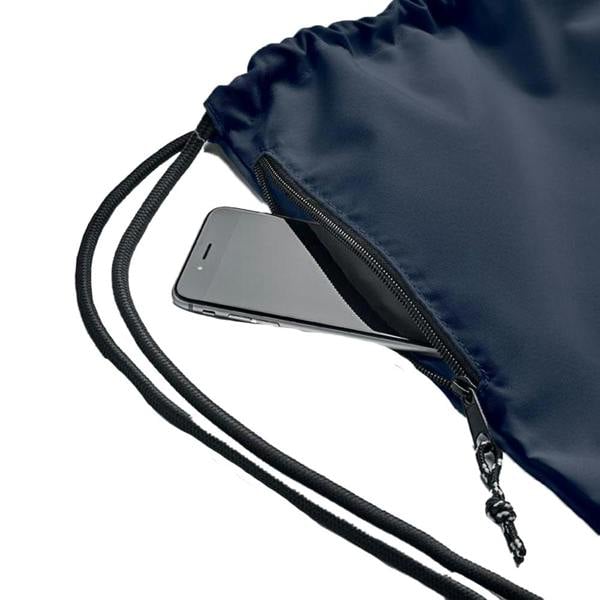 MidOcean Night Large RPET Drawstring Bag - Blue - 