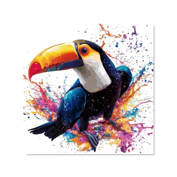 Warren Reed - Designer Toucan's Splash of Vivid Life Kitchen Splashback