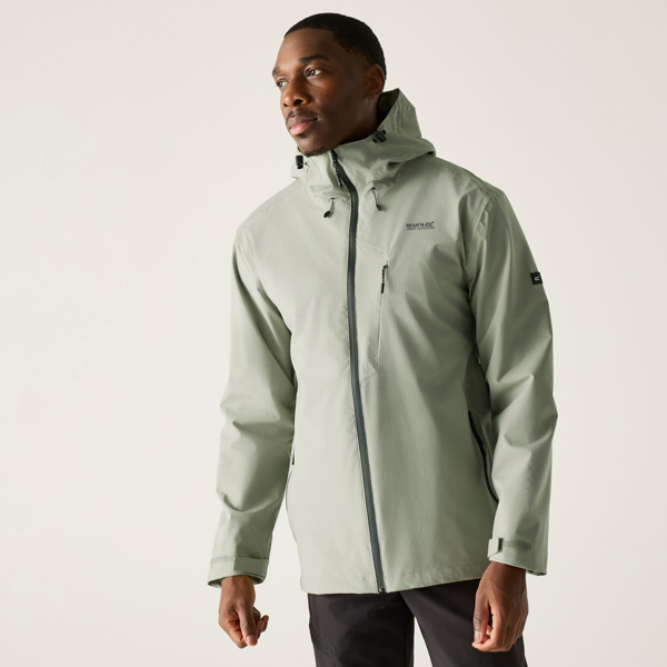 Regatta Mens Oklarna Waterproof Jacket - Light Sage