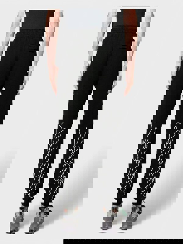 Off - White Wav Out Diag Short Sweatpant Black - Supplied FashionOff - White