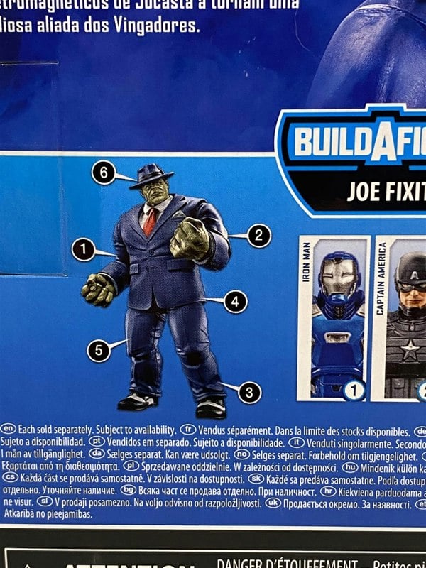 Hasbro Avengers Legends Series Jocasta Hasbro E9979 Build A Figure Joe Fixit