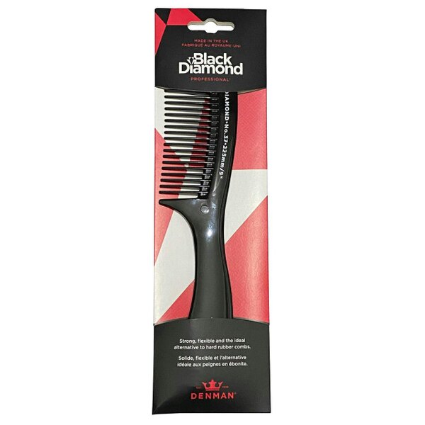 Denman Black Diamond Shampoo Rake Comb