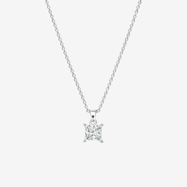 Uchi & Soto Shikaku Silver Stone Pendant Necklace