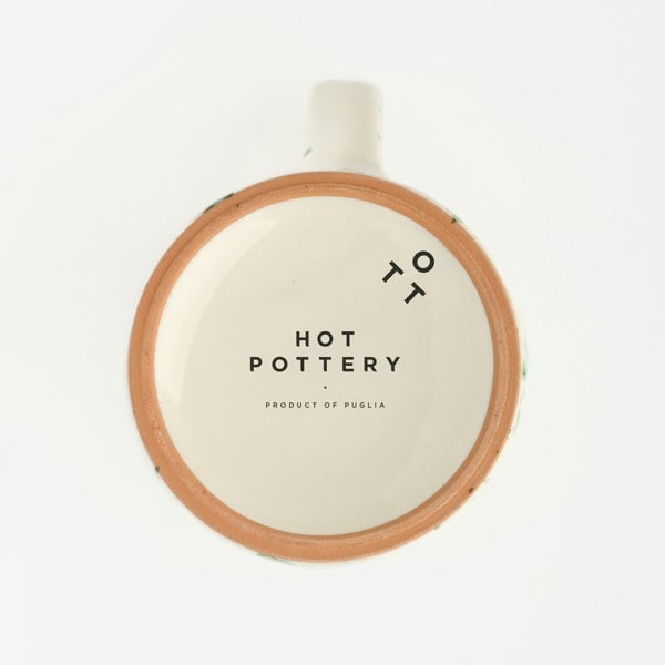 Hot Pottery Coffee Mug Pistachio