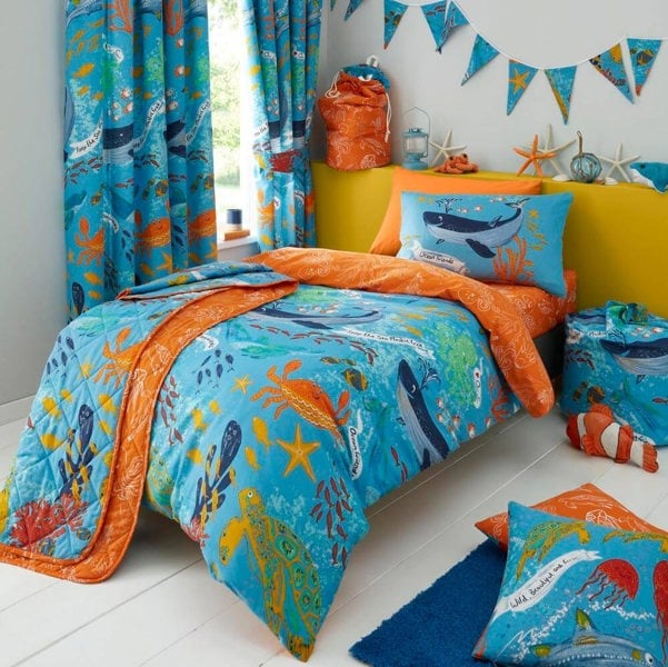 Ocean Friends Bedding Kids Bedding - Happy Linen Company