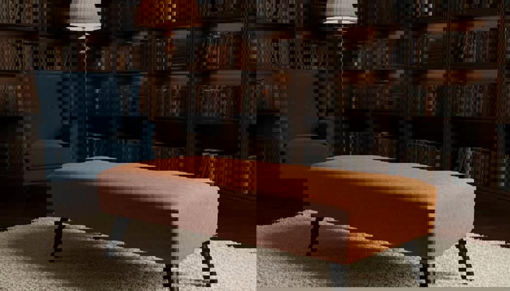 ISTOOLS Premium Stitched Footstool Bench & Coffee Table – Non-Storage