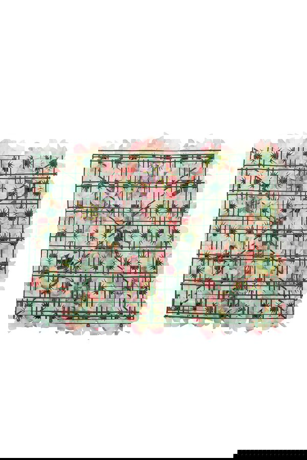 Living and Home Artificial Rose Flower Backdrop Wall Panel Decoration for Wedding