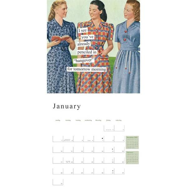 Chronicle Books Anne Taintor Calendar 2027, Wall Calendars, Month To View, Humour, Gift