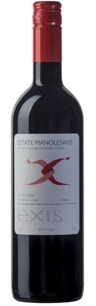 Manolesakis Estate Exis Red, Drama 2024 75cl