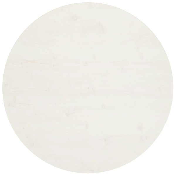Berkfield Table Top White �â�_90x2.5 cm Solid Wood Pine