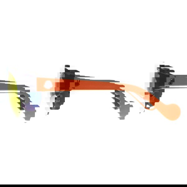 Moncler Sunglasses ML0050 20C Black Orange Mirror