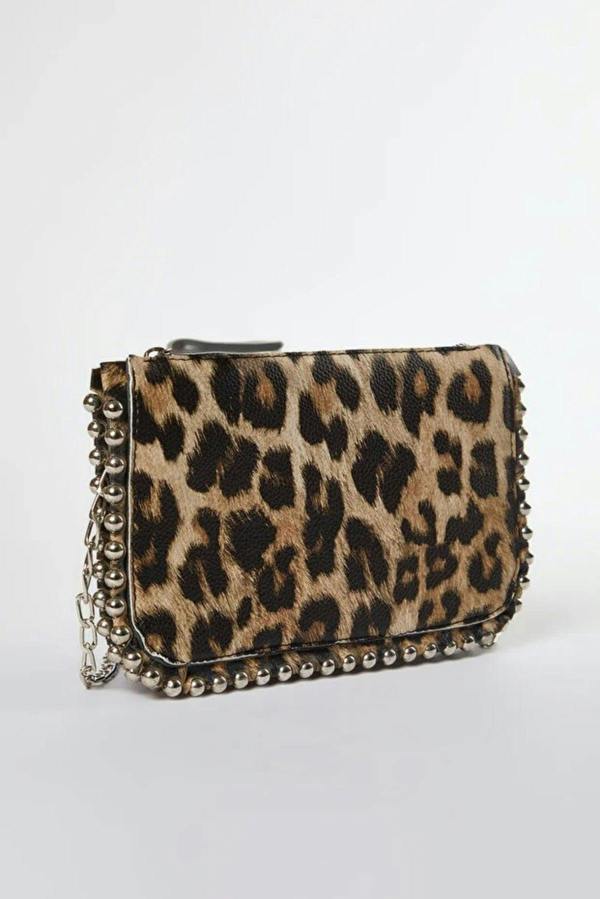 WOVCOR Studded Crossbody Small Wallet Bag