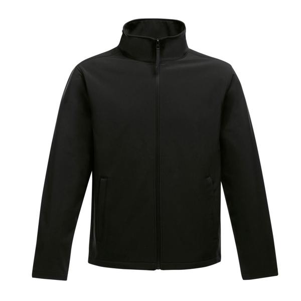 Regatta Mens Ablaze Printable Soft Shell Jacket - Black - 