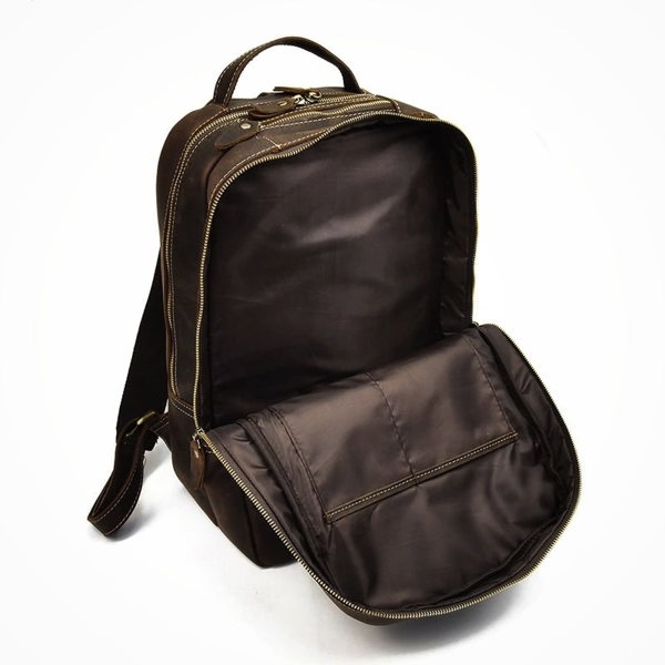 Lepcha Vintage Leather Backpack - DÖTCH CLUB