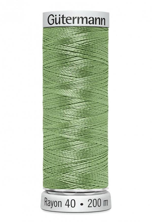 Gutermann No 40 Sulky Rayon Embroidery Thread 200m Rayon Thread Suitable For Embroidery