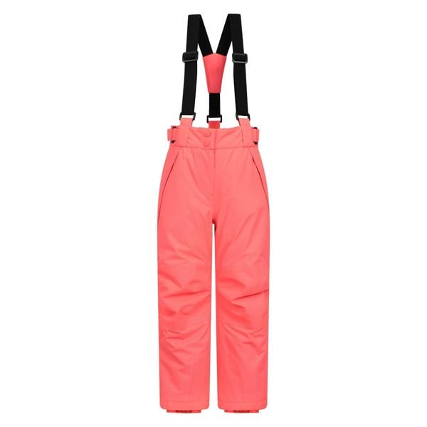 Mountain Warehouse Childrens/Kids Falcon Extreme Ski Trousers - Coral - 
