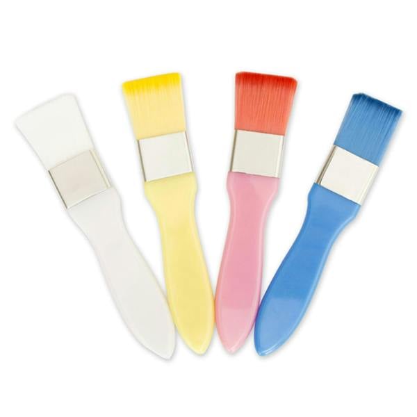 Aquarius Colourful Paintbrush Foundation Brush Yellow Professional Beauty Tool Pro