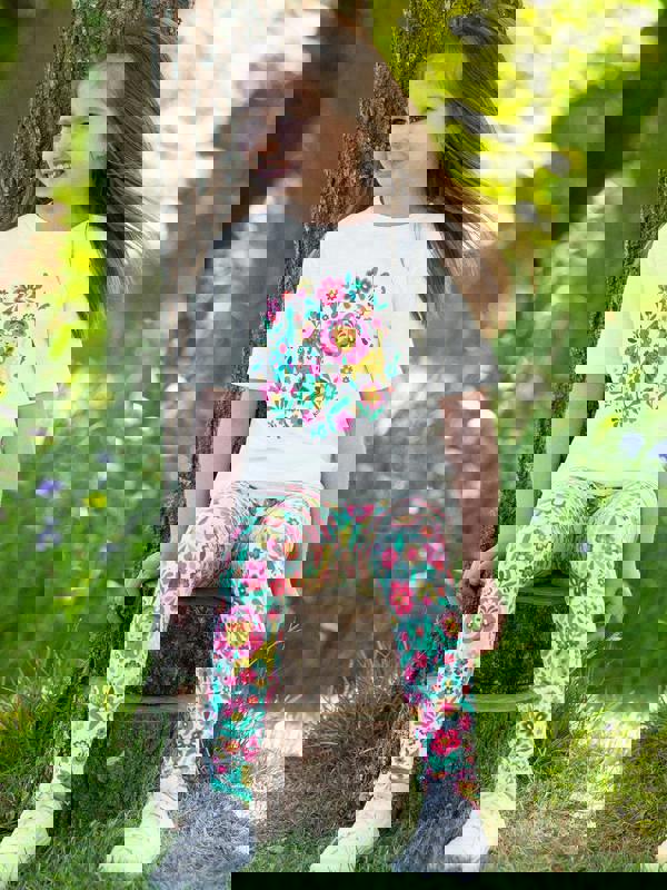 Kite Girls Organic Growing Brave T-Shirt