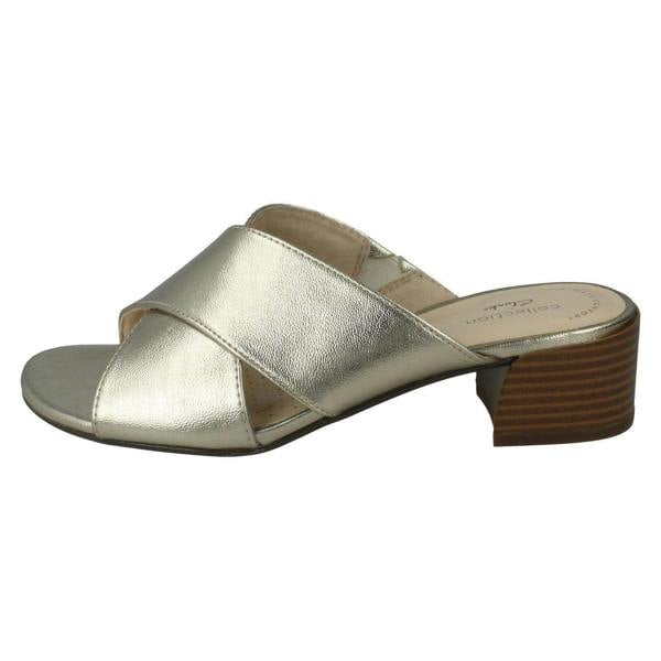 Clarks Ladies Clarks Casual Backless Sandals Caroleigh Erin
