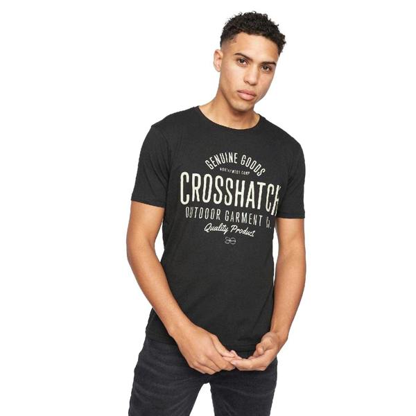 Crosshatch Mens Luckmoore Cotton Short-Sleeved T-Shirt (Pack of 5) - Multicoloured - 