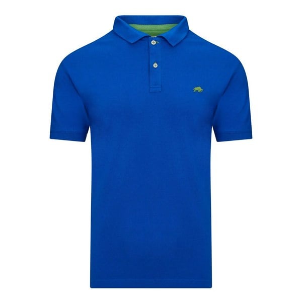 Raging Bull Mens Classic Organic Polo Shirt - Cobalt Blue