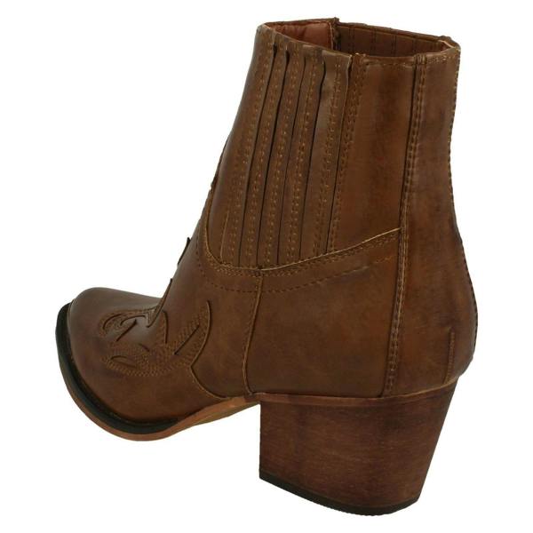 Down to Earth Ladies Down To Earth Slip On Ankle Boots