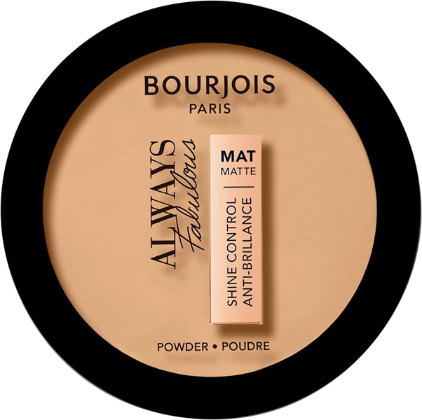 Bourjois Paris 3x Always Fabulous Shine Control Matte Powder 10g - 410 Golden Beige