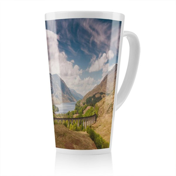 Benjamin Tate Design The Glenfinnan Viaduct Designer Latte Mug