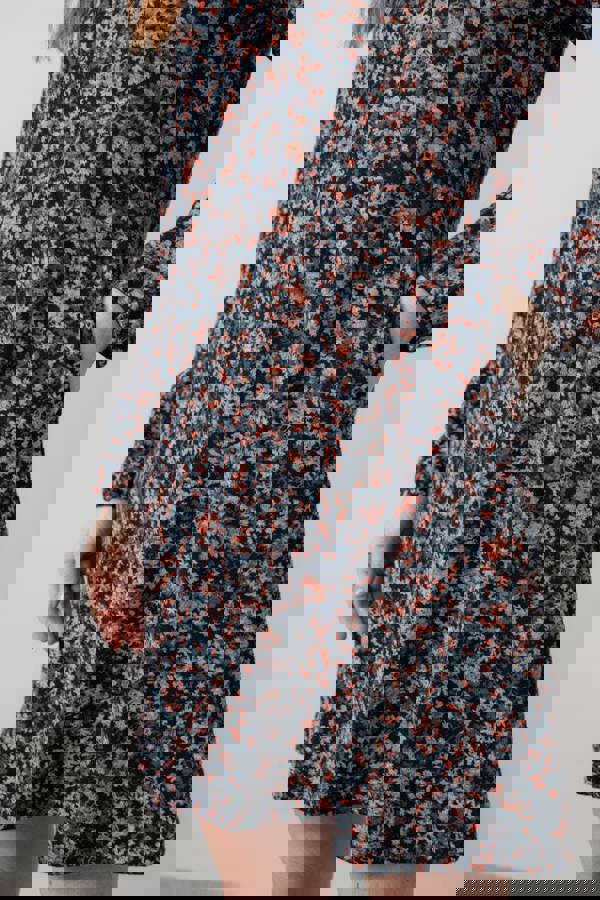 Lily & Me Spruce Ditsy Print Swing Dress Red