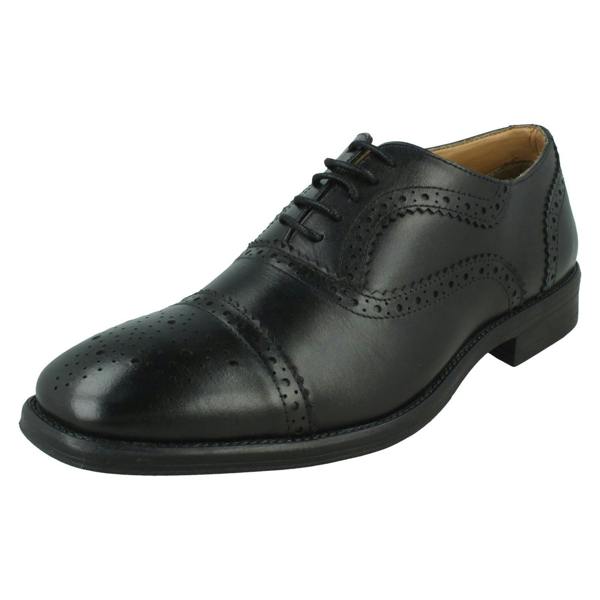 Thomas Blunt Mens Smart Lace Up Leather Oxford Brogue Shoes A2202