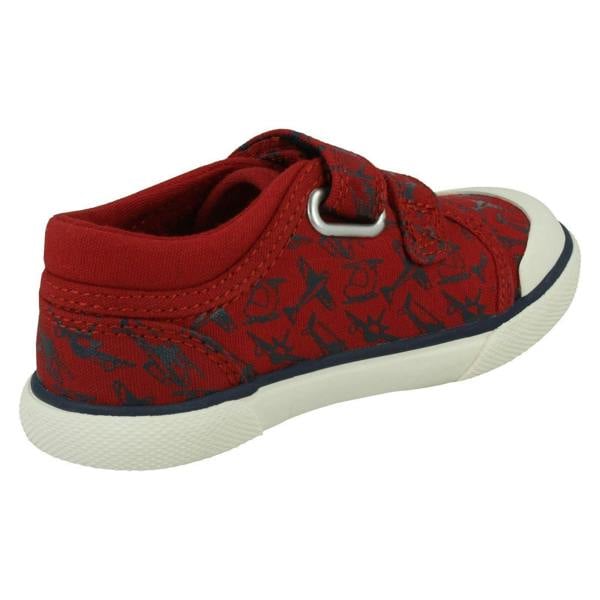 Start-rite Boys Startrite Casual Aeroplane Canvas Shoes Zoom